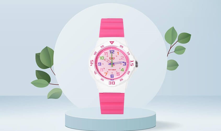 Đồng hồ trẻ em Q&Q 33 mm chống nước VR19J012Y