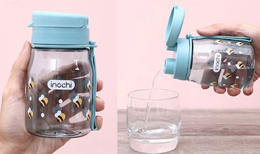 Bình đựng nước Kita Fami HIN.BIKF.0350 350 ml - Màu ngẫu nhiên