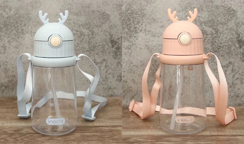 Bình đựng nước Goki Rudy HNK.BIGR.0450 450 ml - Màu ngẫu nhiên