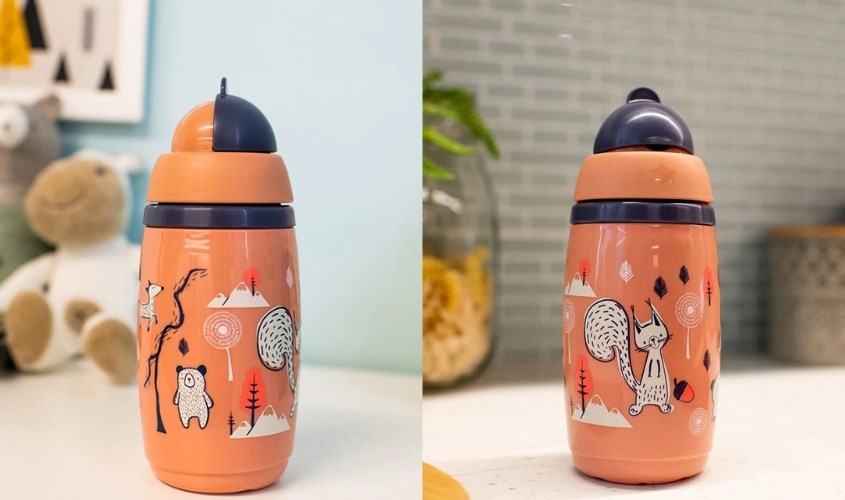 Bình đựng nước Tommee Tippee SuperStar 447825 266 ml - Màu hồng