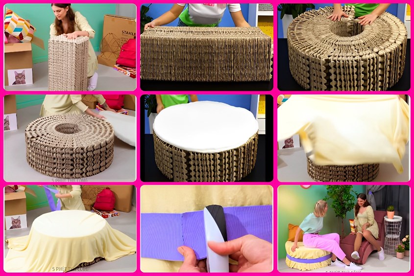 Làm đồ chơi từ khay đựng trứng dễ dàng