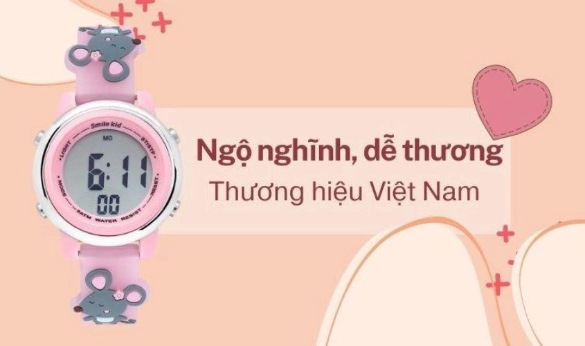 Đồng hồ trẻ em Smile Kid 34 mm chống nước SL382-4