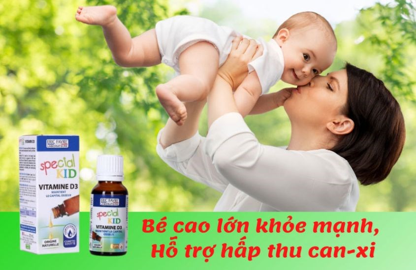Hỗ trợ làm giảm các triệu chứng còi xương, chậm mọc răng
