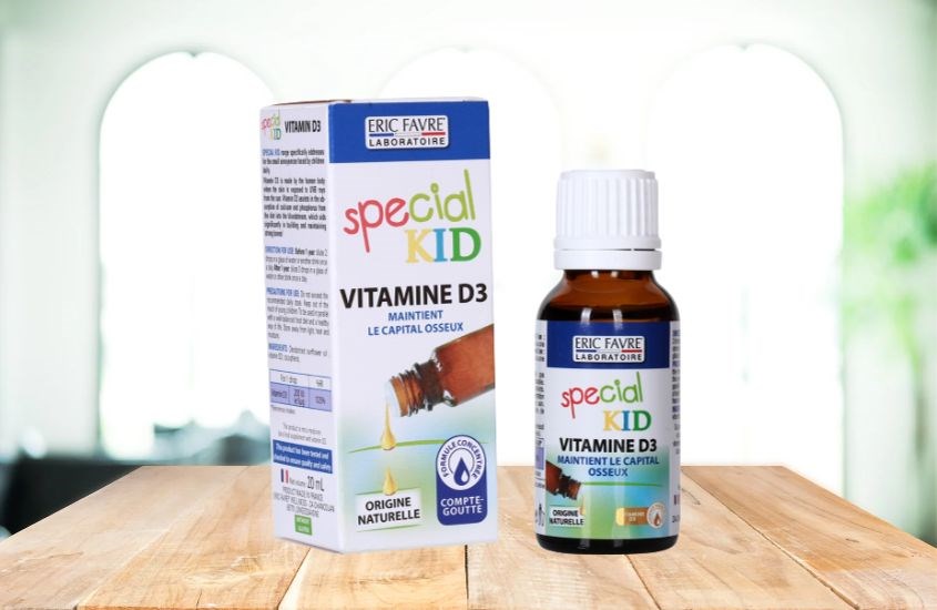 Siro Special Kid Vitamin D3 hỗ trợ hấp thu canxi 20 ml (từ 0 tháng)