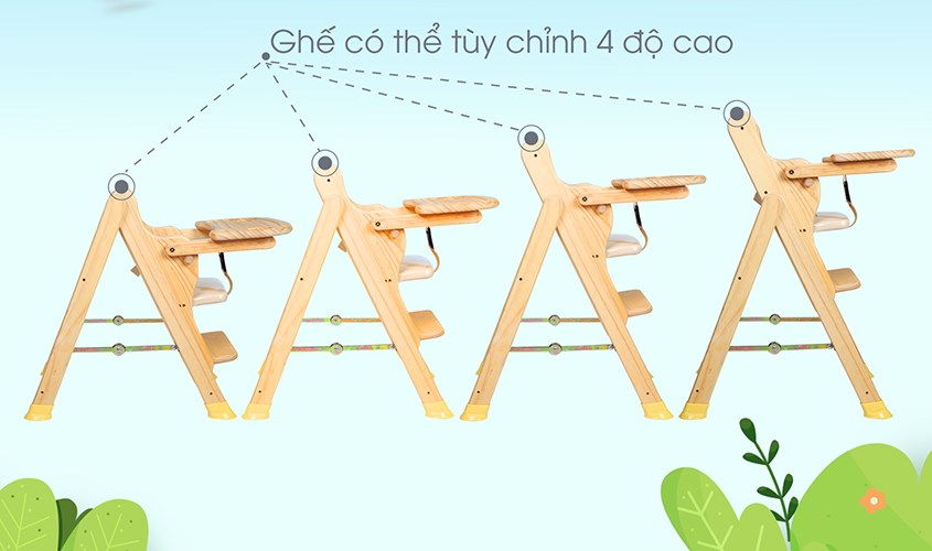 Ghế có thể tùy chỉnh độ cao