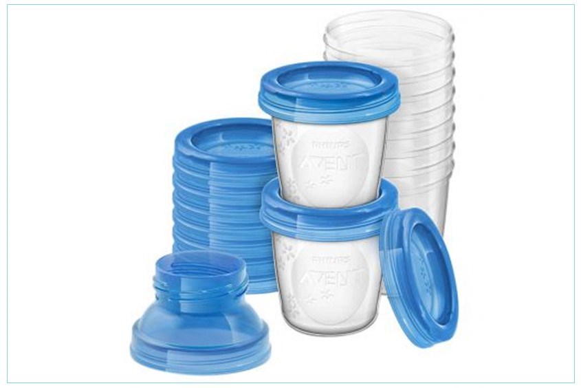 Mẹ nên dùng hộp chuyên dụng để bảo quản sữa mẹ tốt hơn