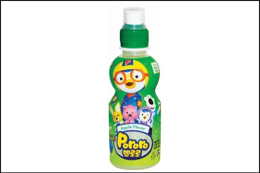 Nước ép trái cây Pororo vị táo chai 235 ml (từ 3 tuổi)