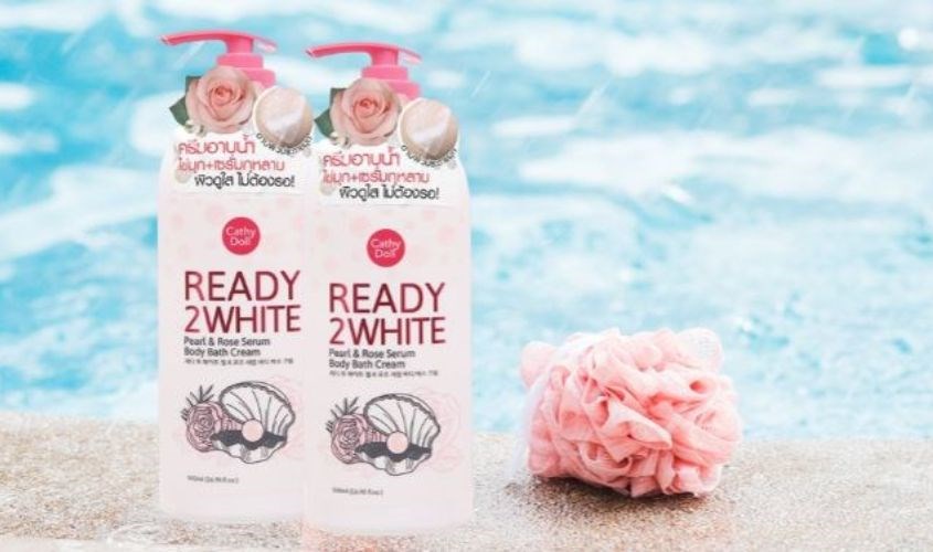 Sữa tắm Cathy Doll Ready 2 White hương hoa hồng 500 ml