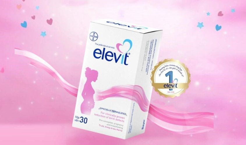 Viên uống Elevit bổ sung vitamin và khoáng chất 30 viên Viên uống Elevit bổ sung vitamin và khoáng chất 30 viên