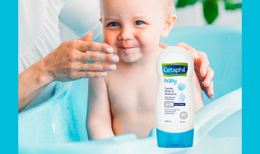 Sữa tắm cho bé Cetaphil dưỡng ẩm hương dịu nhẹ 230 ml