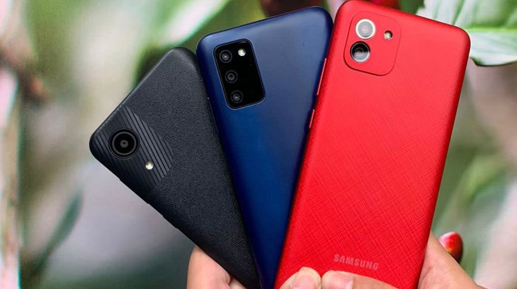Samsung Galaxy A03 Series đã rẻ nay càng rẻ hơn, ưu đãi cuối năm tại Điện máy XANH 