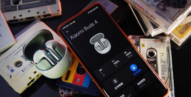 Bạn có thể ghép nối Xiaomi Buds 4 với smartphone ổn định qua kết nối Bluetooth