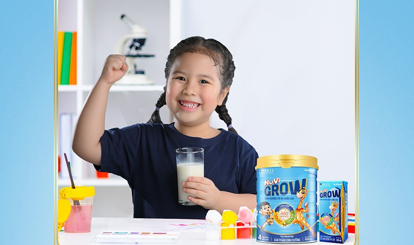 Sữa có vị ngọt thanh, thơm ngon