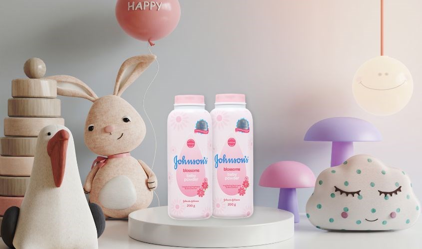 Phấn thơm cho bé Johnson