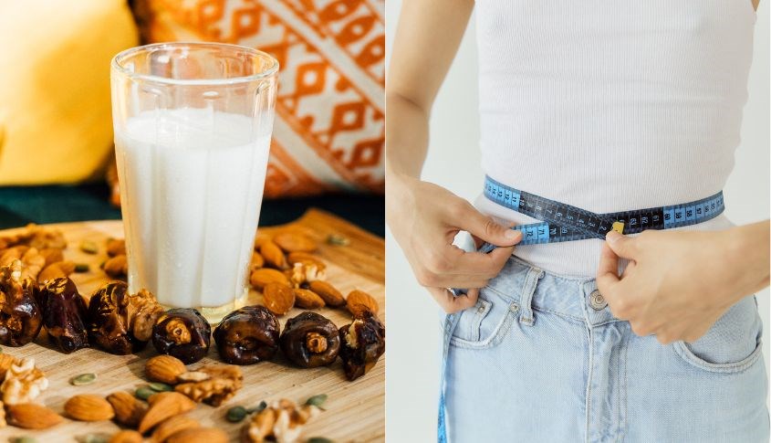 Uống sữa hạt giúp duy trì cân nặng, giảm cân hiệu quả