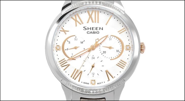 Đồng hồ Sheen có độ sai số chỉ 15 giây/ tháng