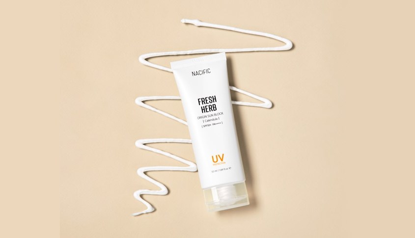 Kem chống nắng làm dịu và phục hồi da Nacific Fresh Herb SPF 50+ PA++++ 50 ml