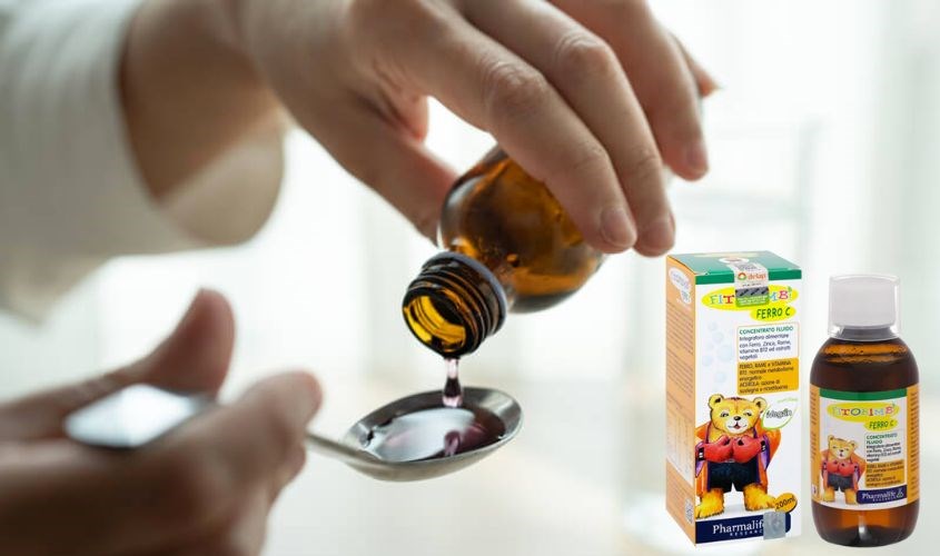 Siro Fitobimbi Ferro C bổ sung sắt, kẽm và vitamin C 200 ml (6 tháng - 12 tuổi)