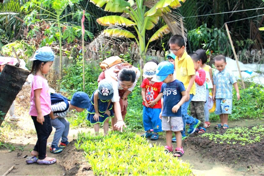 Hoạt động ngoại khóa tại trường mầm non quận Phú Nhuận - Smiling Fingers