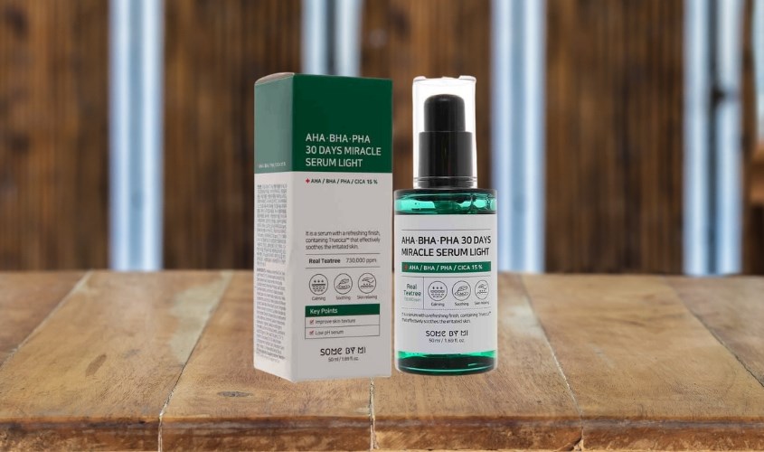 Tinh chất hỗ trợ trị mụn Some By Mi AHA-BHA-PHA 30 Days Miracle Light 50 ml