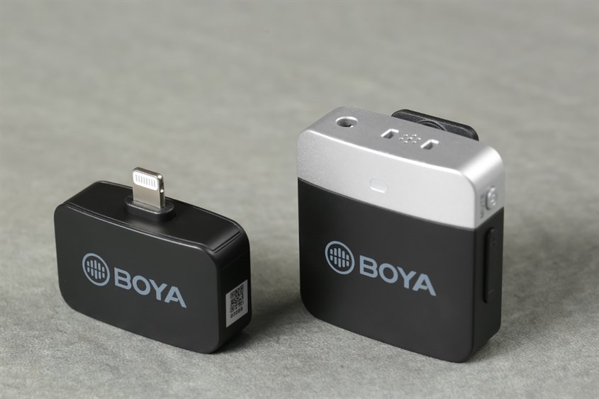 Micro cài áo không dây Lightning BOYA BY-M1LV-D