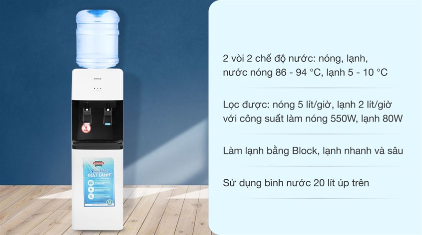 Cây nước nóng lạnh Sunhouse SHD9615