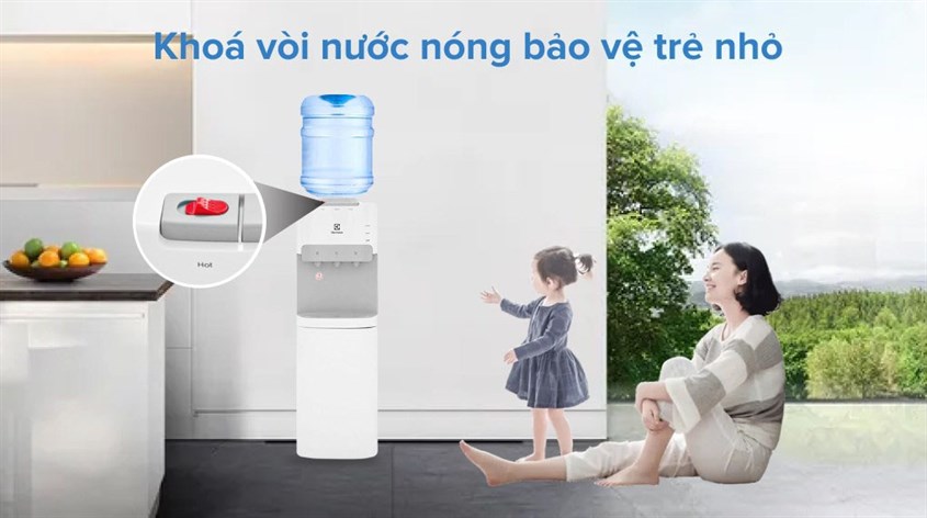 Cây nước nóng lạnh Electrolux EQACF01TXWV 570W