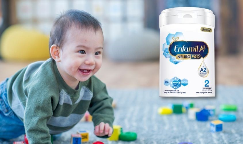 Sữa bột Enfamil AII Neuropro Follow Up Formula số 2 800g