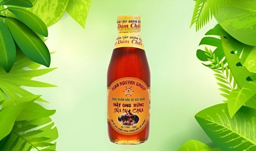 Mật ong rừng nguyên chất pha sữa ong chúa Xuân Nguyên 200 ml