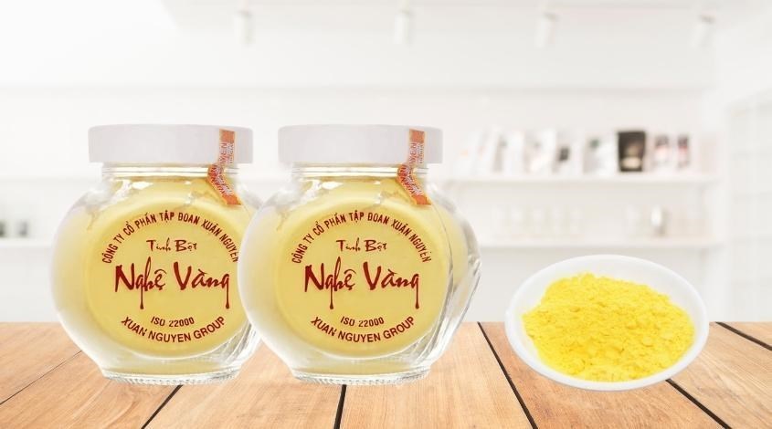 Tinh bột nghệ vàng Xuân Nguyên hũ 75g