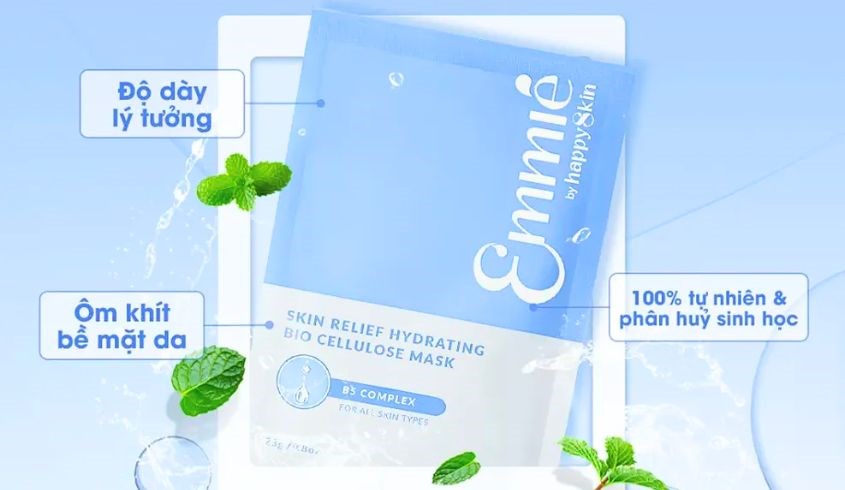 Mặt nạ giấy sinh học phục hồi da Emmié B5 Complex 23g
