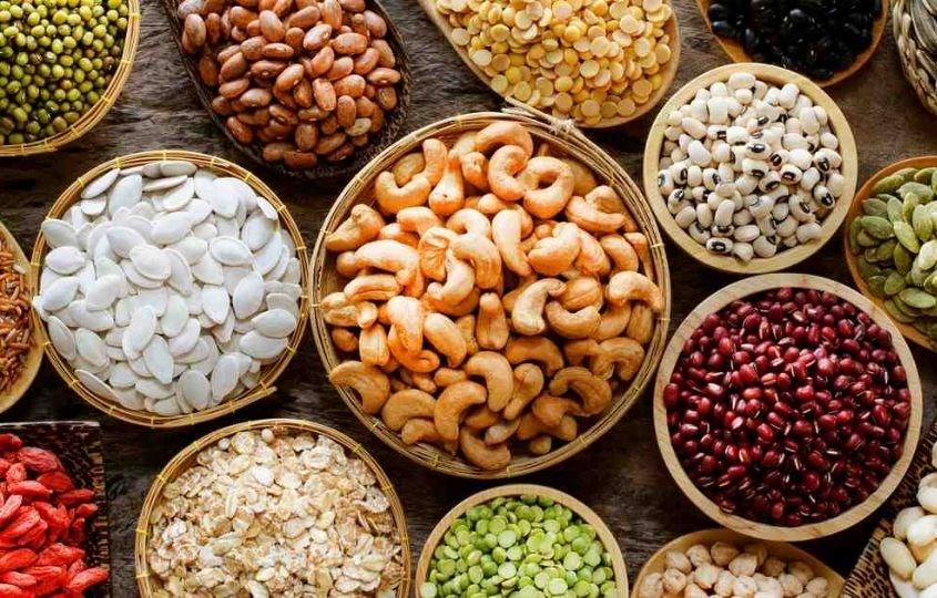 Các loại ngũ cốc nguyên hạt cũng là nguồn cung cấp vitamin B5