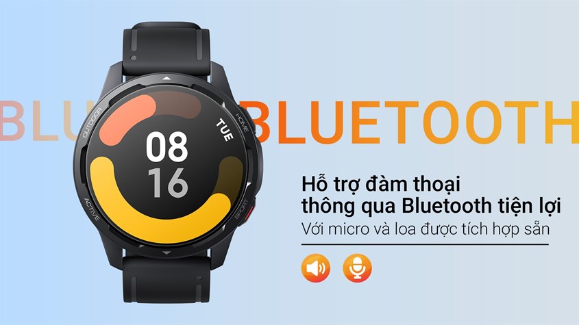 Xiaomi Watch S1 Active được hỗ  trợ đầy đủ kết nối 