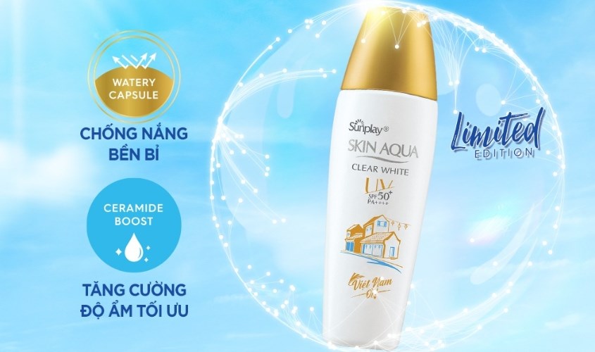 Kem chống của Sunplay Skin Aqua có giá thành rẻ hơn