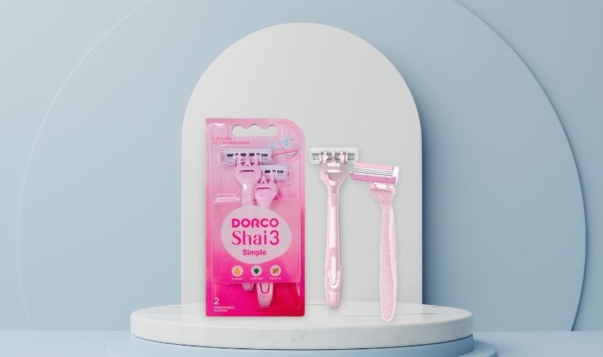 Bộ 2 dao cạo DORCO TRC200PK-2B Bộ 2 dao cạo DORCO TRC200PK-2B