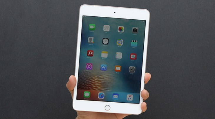 iPad Mini 4 sở hữu kiểu dáng mỏng nhẹ