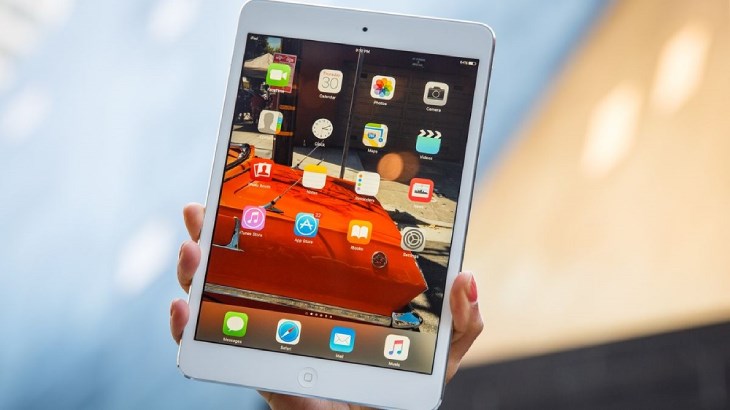 iPad Mini 2 sử dụng hệ điều hành iOS 7