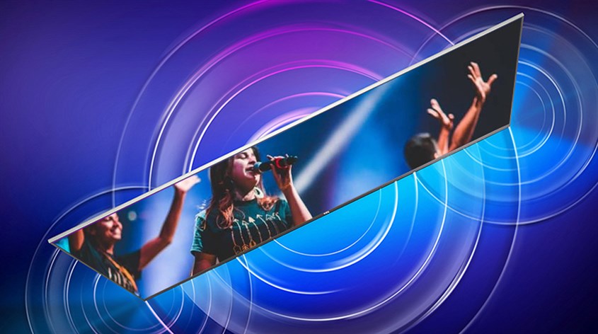 Google Tivi TCL 4K 65 inch 65P635 mang đến chất lượng âm thanh tuyệt vời tựa như rạp chiếu thu nhỏ ngay tại căn phòng