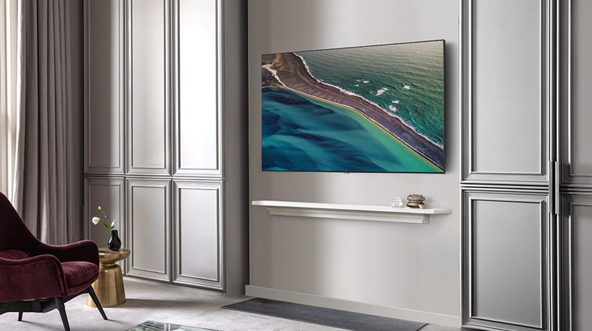 Smart Tivi Neo QLED 4K 55 inch Samsung QA55QN90B mang đến vẻ sang trọng cho không gian