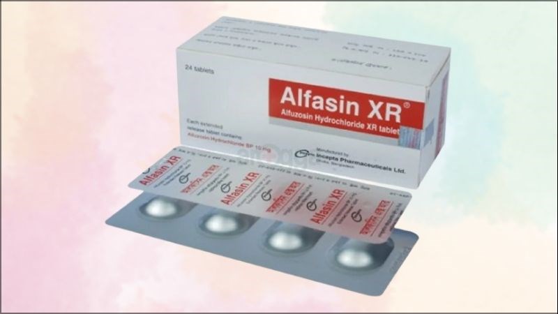 Alfasin XR điều trị triệu chứng đường tiết niệu 