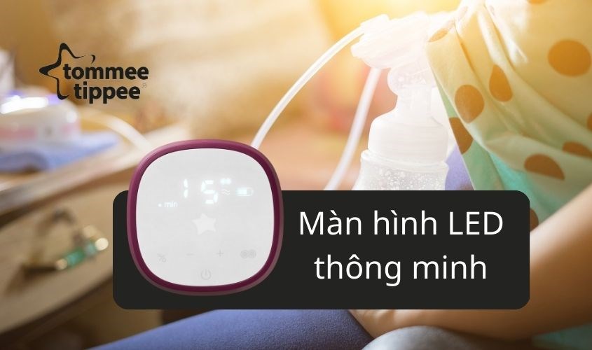 Máy hút sữa Tommee Tippee có màn hình cảm ứng thông minh
