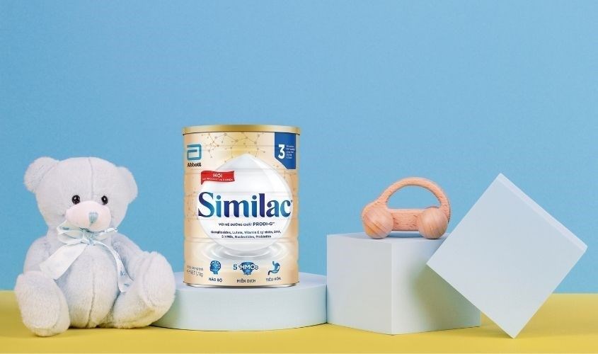 Sữa bột Similac 5G số 3 900g (1 - 2 tuổi)Sữa bột Similac 5G số 3 900g (1 - 2 tuổi)