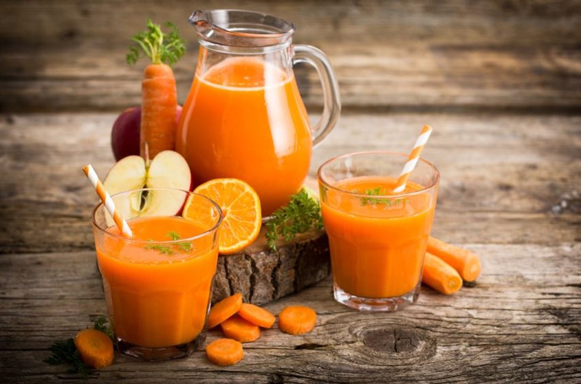 Sinh tố cà rốt ăn dặm