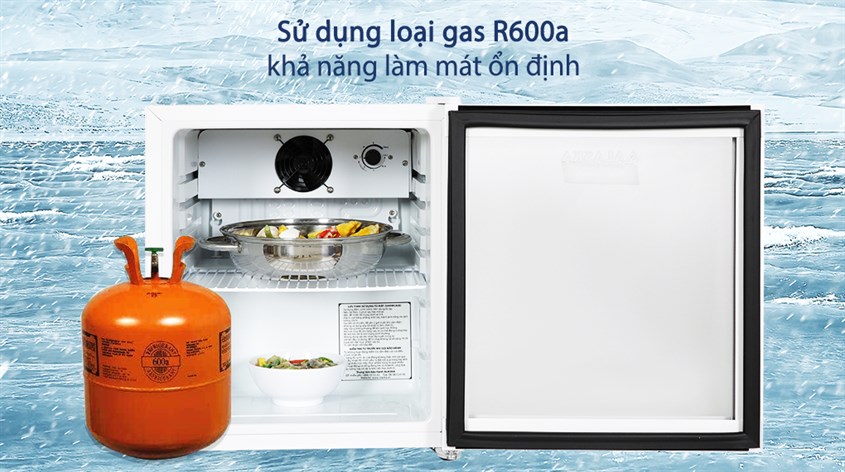 Tủ mát Alaska 50 lít LC 50 Trắng sử dụng khí gas R600a thân thiện với môi trường