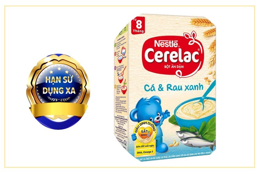 Mẹ có thể dùng bột ăn dặm Nestle Cerelac để nấu bột cà rốt cho bé