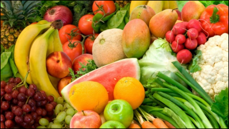 Trái cây và rau xanh có thể hỗ trợ phục hồi quá trình tiêu hóa