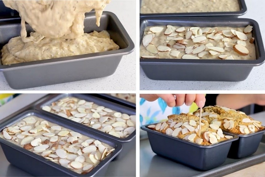 bánh chuối yến mạch sữa chua