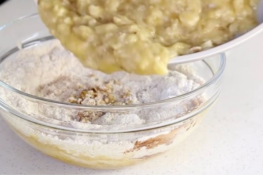 bánh chuối yến mạch sữa chua