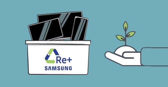 Samsung đã áp dụng những công nghệ cũng như những nguyên vật liệu vào sản xuất nhằm bảo vệ môi trường