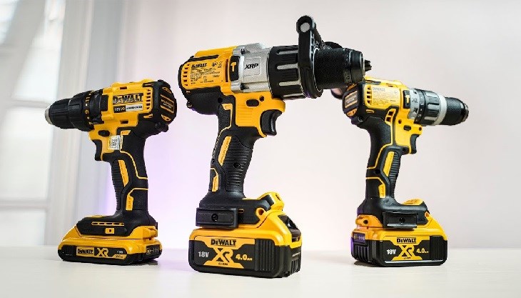 Thương hiệu máy khoan của Dewalt được nhiều người ưa chuộng và tin dùng